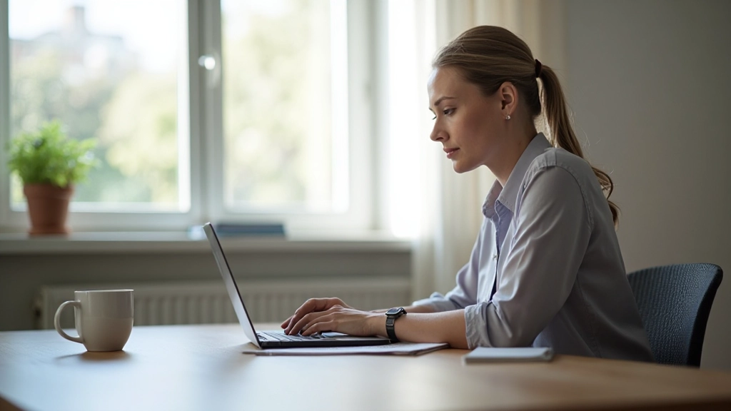Человек занимается утренней медитацией для улучшения ментальной ясности и внимания